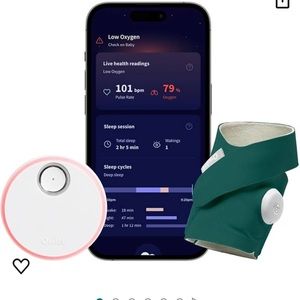 Owlet Dream Sock deep sea green